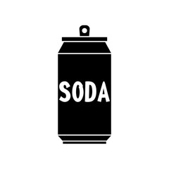 Poster - Soda can icon isolated on white background