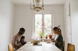 © Johnér - Parents with baby having meal