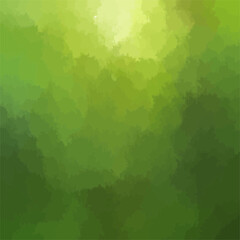 Sunlight jungle forest background sunny summer vector