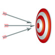 © mahesh - Target vector illustration course objective EPS10