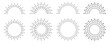 © vectorsanta - Sunburst set. Sunburst icon collection vector.Retro sunburst design.Big collection sunburst best quality. Burs.Sunrise rays light burst line shine sunshine sunbeam .Vector illustration.