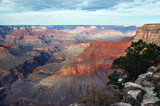 Fototapeta Natura - Evening light in the Grand Canyon looking east
