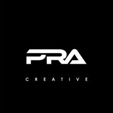 PRA Letter Initial Logo Design Template Vector Illustration