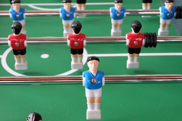 Mini Football Table Game for play, relax on vacation.