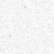 © tolgabarin - Seamless education pattern. Education and office icons.