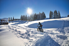 Fat Bike E Bicicletta Sulla Neve A Passo Coe In Trentino 