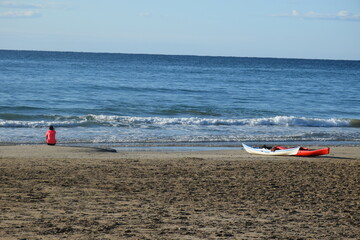 Poster - tarragona, playa de la mora