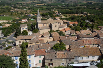 Ville de Bonnieux, département du Vaucluse, Luberon, France