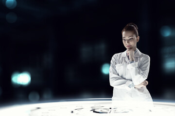 Wall Mural - innovative technologies in science and medicine