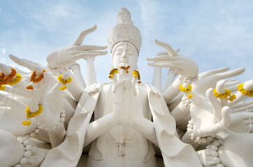 statue of Quan Yin goddess of mercy, kindness and compassion