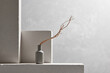 © Maki Company Limited/Stocksy - Decorative vase over gray background