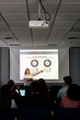 © Santi Nunez/Stocksy - Business Woman Presenting Project at Office