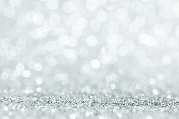 Shiny silver lights background