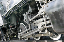 Steam Locomotive - Detail. 