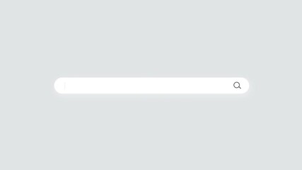 Search Bar Blank Animated Single Blank Line Text Box For Searching Web