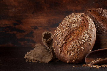 Wall Mural - Various homemade bread