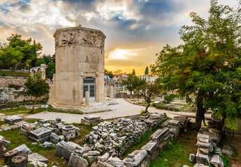 Ancient Roman Forum in Athens