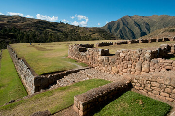 Canvas Print - chinchero ruins in peru