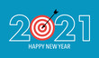 © Orapun - Happy new year concept. 2021 goals. Life target and  planning.