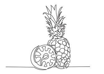 a pineapple