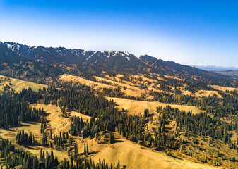 Landform landscape pictures in Xinjiang, China