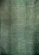 Worn And Distressed Army Surplus Green Canvas Tarp Background