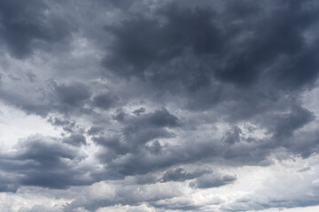 Cloudy sky. Dramatic cloudy sky as abstract background.