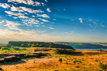 Columbia River Gorge High Desert Landscape