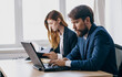 © SHOTPRIME STUDIO - Business colleague at work at work desk laptop financial professionals