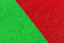 Trending Colors In 2021. Abstract Green Red Background. Abstract Geometric Background For Design.