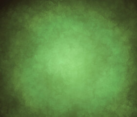 Wall Mural - green rich mottled simple background with shading at the edges