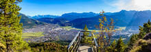 View In Garmisch-Partenkirchen - Kramer Mountain And Felsen-Kanzel
