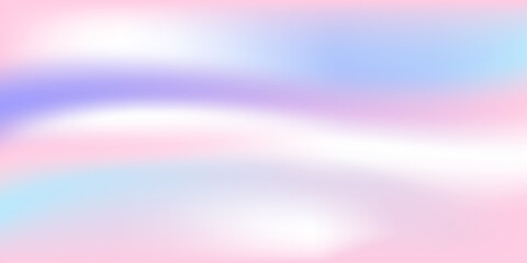 Wall Mural - Hologram light gradient. Holographic abstract background. Trendy creative vector cosmic gradient. Vector illustration.