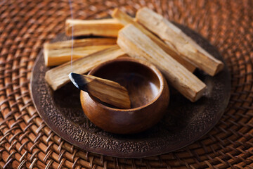 sticks of the sacred Palo Santo tree