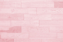 Pink Wood Plank Texture Background For Design.