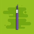 Scalpel back to school tool picture icon - Vector