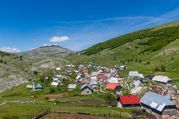 village in the mountains