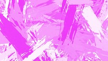 Stop Motion Pink Graffiti Texture, Abstract Painted Background Animation 