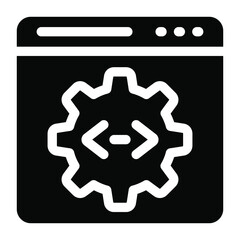 
Editable modern design of software development concept icon
