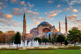 Fototapeta  - Hagia Sophia Grand Mosque exterior