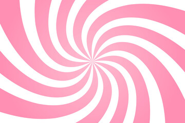 Swirling radial pattern background. Vector illustration for swirl design. Vortex starburst spiral twirl square.