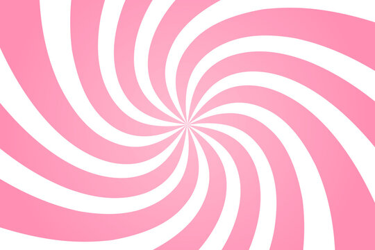 Wall Mural - Swirling radial pattern background. Vector illustration for swirl design. Vortex starburst spiral twirl square.