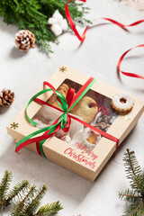 Poster - handmade cookies and gift box