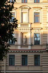 facade of a building