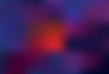 Dark Blue, Red vector blurred bright texture.