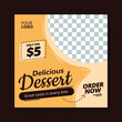 © Neugen Studio - Delicious Food Square Banner Template For Social Media Post and Advertisement