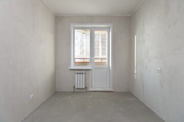 new apartment without finishing