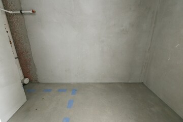 new apartment without finishing