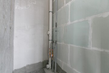 new apartment without finishing
