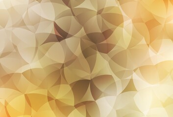 Light Orange vector pattern with random forms.